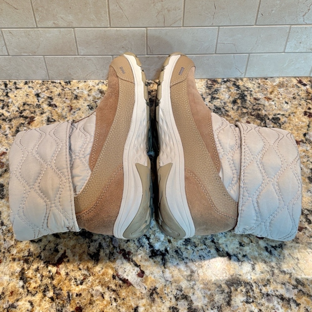Merrell Approach Brindle Winter Waterproof Booties Quilted Suede Boots Size 7 - Picture 9 of 16